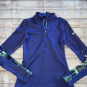 Nike Navy Blue Half-Zip Pullover